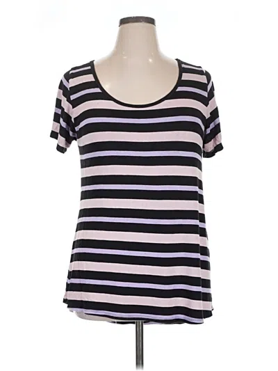 Pre-owned Lularoe Short Sleeve T-shirt In Purple