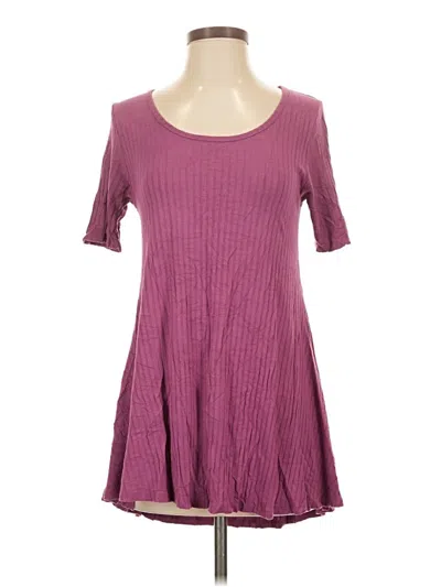 Pre-owned Lularoe Short Sleeve T-shirt In Purple