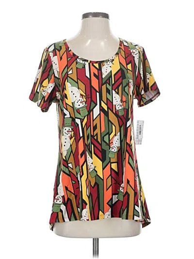 Lularoe Short Sleeve T-shirt In Red