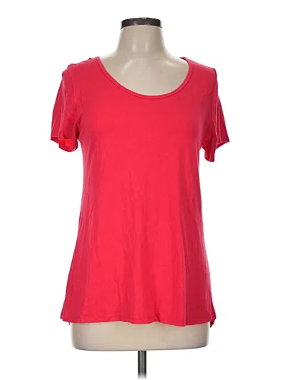 Pre-owned Lularoe Short Sleeve T-shirt In Red