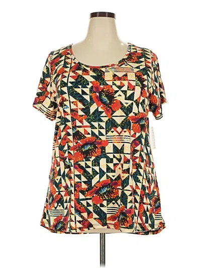 Lularoe Short Sleeve T-shirt In Red