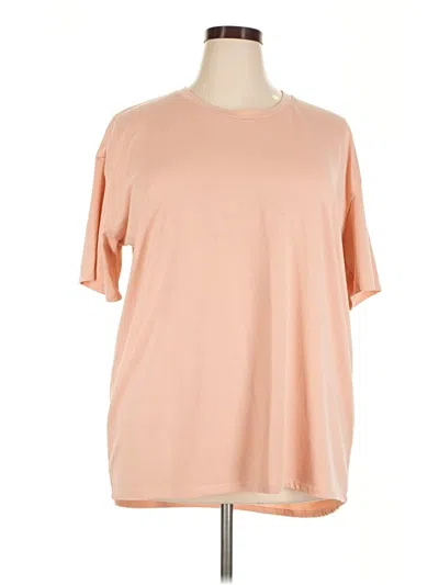 Pre-owned Lularoe Short Sleeve T-shirt In Tan