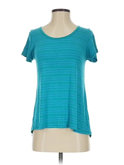 Pre-owned Lularoe Short Sleeve T-shirt In Teal