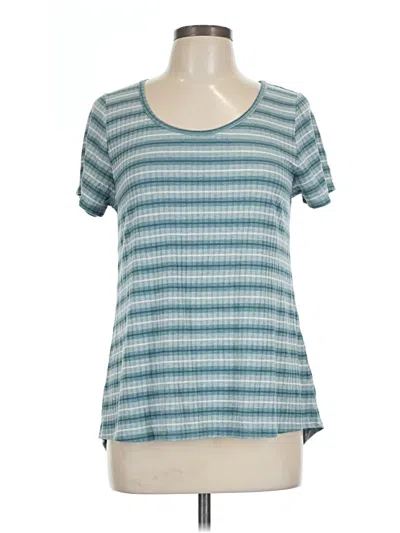 Pre-owned Lularoe Short Sleeve T-shirt In Teal