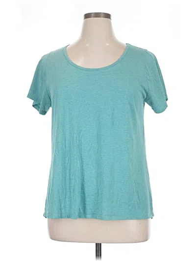 Pre-owned Lularoe Short Sleeve T-shirt In Teal