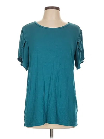 Pre-owned Lularoe Short Sleeve T-shirt In Teal