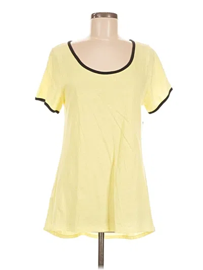 Lularoe Short Sleeve T-shirt In Yellow