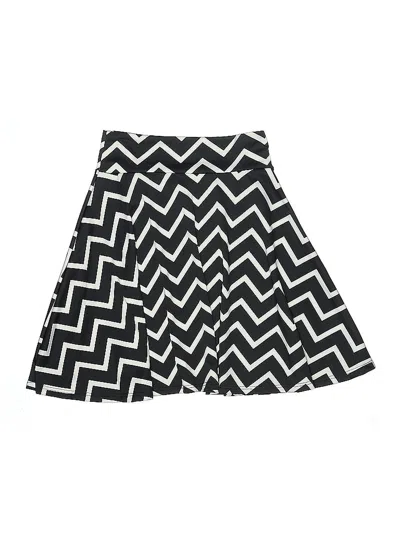 Pre-owned Lularoe Kids' Skirt In Black