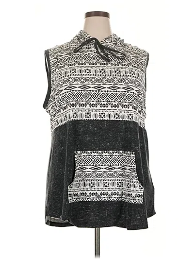 Pre-owned Lularoe Sleeveless Blouse In Gray