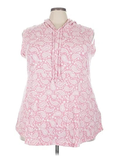 Pre-owned Lularoe Sleeveless Blouse In Pink
