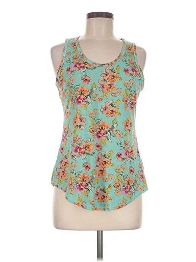 Pre-owned Lularoe Sleeveless Blouse In Teal
