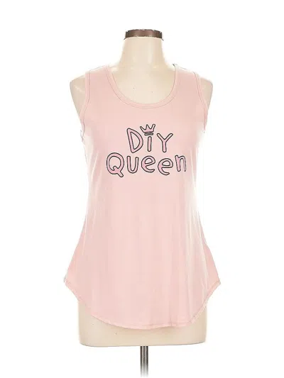 Pre-owned Lularoe Sleeveless T-shirt In Pink