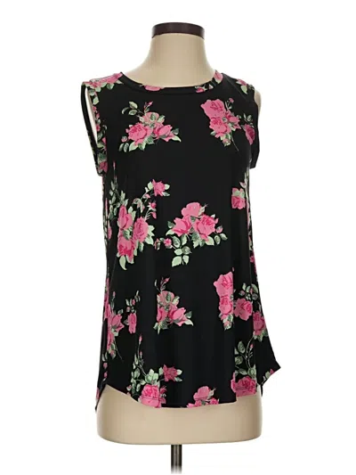 Pre-owned Lularoe Sleeveless T-shirt In Black