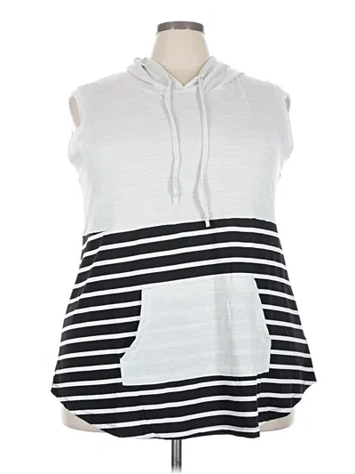 Lularoe Sleeveless T-shirt In Silver