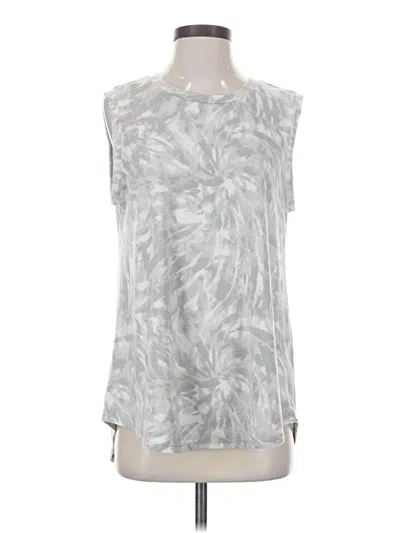 Pre-owned Lularoe Sleeveless T-shirt In Silver