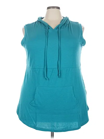 Lularoe Sleeveless T-shirt In Teal
