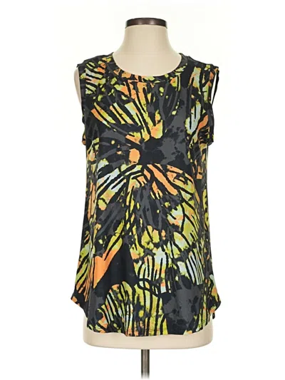 Pre-owned Lularoe Sleeveless T-shirt In Yellow