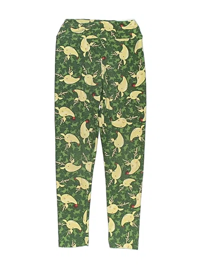 Pre-owned Lularoe Kids' Sweatpants In Green