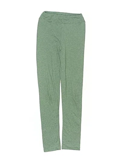 Pre-owned Lularoe Kids' Sweatpants In Green