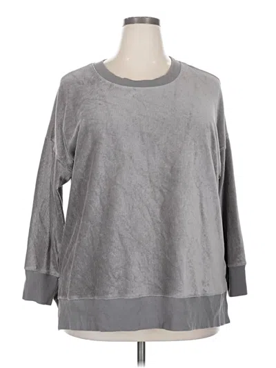 Pre-owned Lularoe Sweatshirt In Gray
