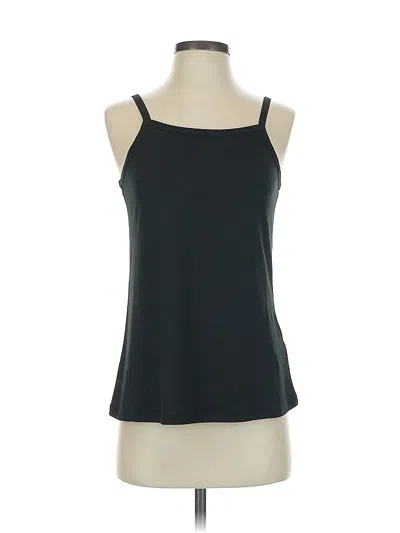 Pre-owned Lularoe Tank Top Black Halter Neckline Tops