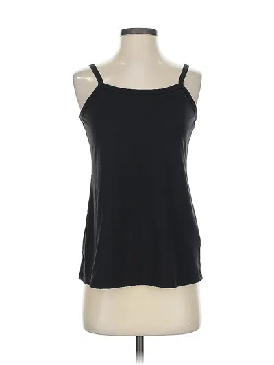 Pre-owned Lularoe Tank Top Black Halter Neckline Tops