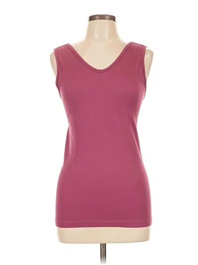 Pre-owned Lularoe Tank Top Burgundy Strapless Neckline Tops