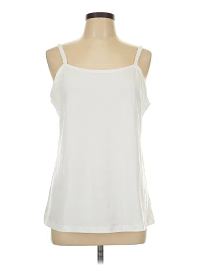 Lularoe Tank Top Ivory Cold Shoulder Neckline Tops