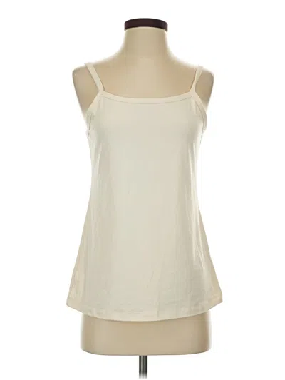 Pre-owned Lularoe Tank Top Ivory Halter Neckline Tops