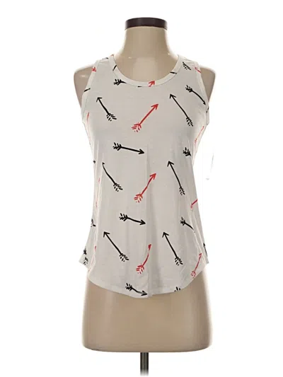 Lularoe Tank Top Ivory Halter Neckline Tops In White