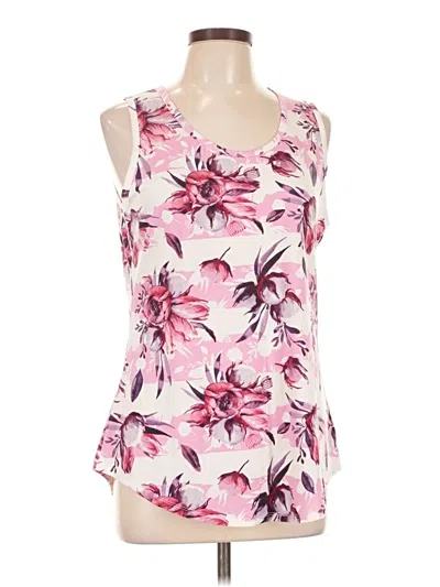 Pre-owned Lularoe Tank Top Pink Halter Neckline Tops