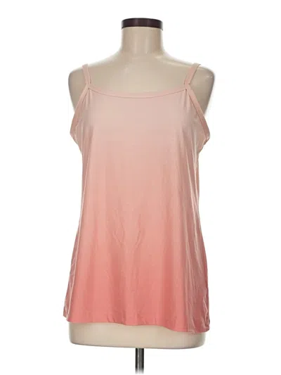Pre-owned Lularoe Tank Top Pink Strapless Neckline Tops
