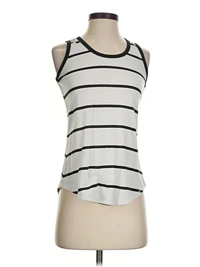 Pre-owned Lularoe Tank Top Silver Halter Neckline Tops