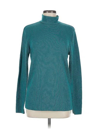 Pre-owned Lularoe Turtleneck Sweater In Blue