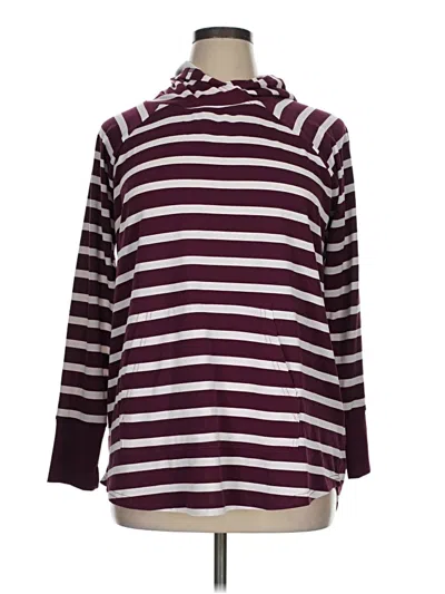 Pre-owned Lularoe Turtleneck Sweater In Burgundy
