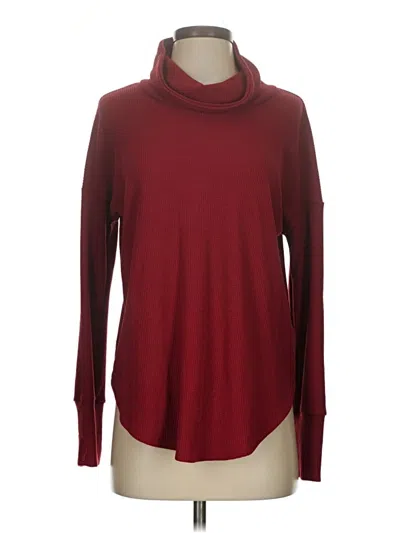 Pre-owned Lularoe Turtleneck Sweater In Burgundy