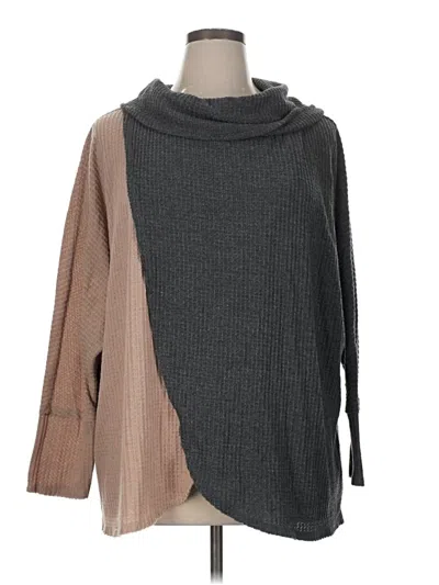 Pre-owned Lularoe Turtleneck Sweater In Gray