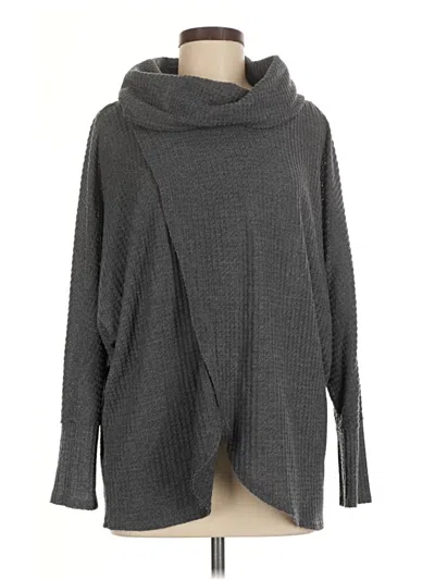 Pre-owned Lularoe Turtleneck Sweater In Gray