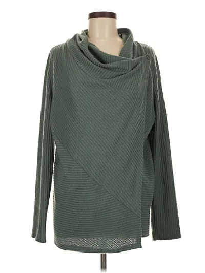 Pre-owned Lularoe Turtleneck Sweater In Green