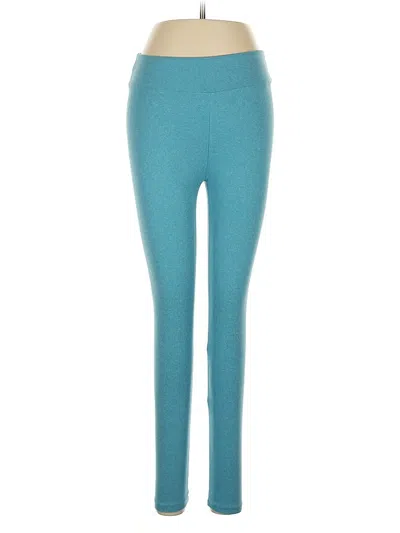 Pre-owned Lularoe Yoga Pants In Blue