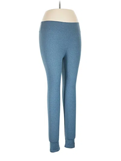 Pre-owned Lularoe Yoga Pants In Blue