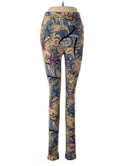 Pre-owned Lularoe Yoga Pants In Blue