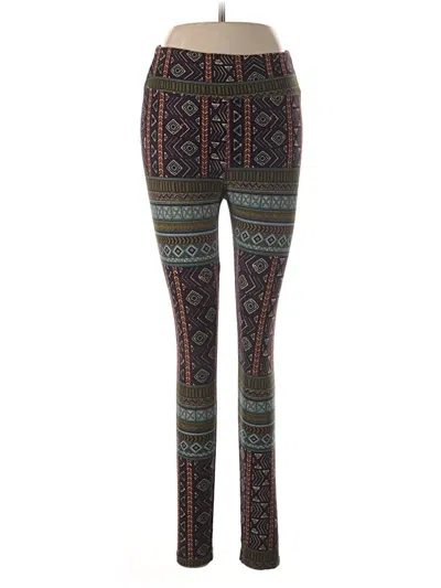 Pre-owned Lularoe Yoga Pants In Green