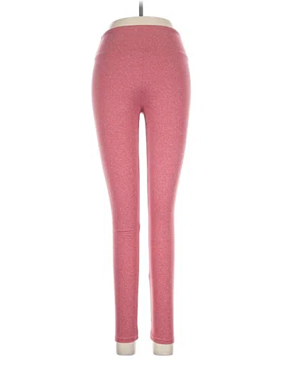 Pre-owned Lularoe Yoga Pants In Pink