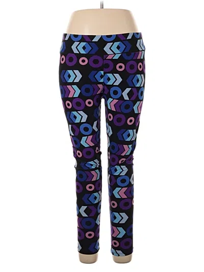 Pre-owned Lularoe Yoga Pants In Purple