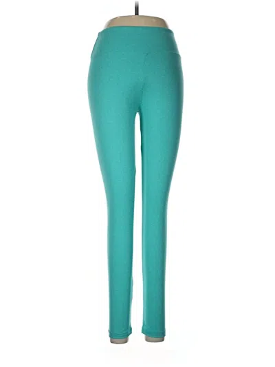 Pre-owned Lularoe Yoga Pants In Teal