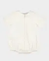 Luli & Me Boy's Pintuck Bubble Romper