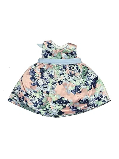 Pre-owned Luli & Me Babies' Dress In Blue