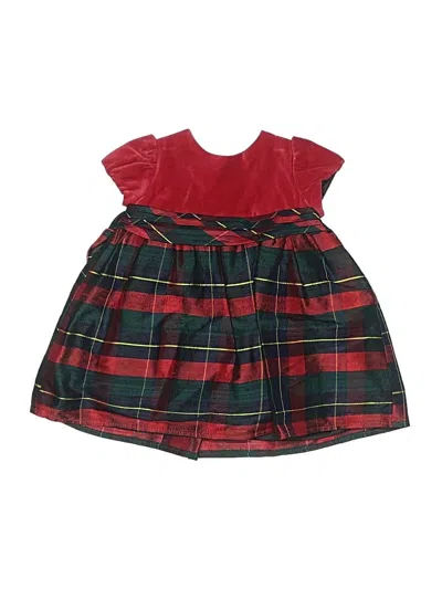 Pre-owned Luli & Me Babies' Dress In Red