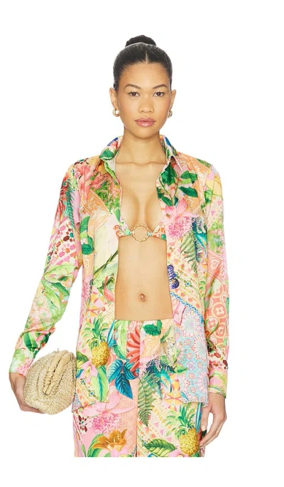 Luli Fama Blouse In Multi